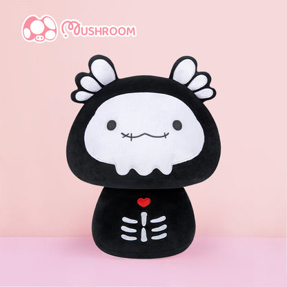 MUSHROOM Skeleton Axolotl Kawaii Plush Toy