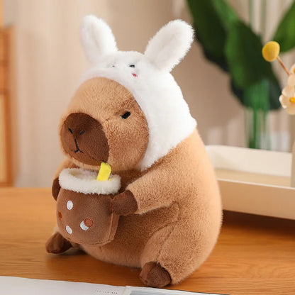 Cuteee Family Baby Kawaii Capybara Dress-up Plushies | NEW