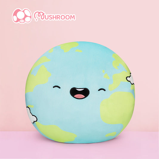 MUSHROOM Earth Kawaii Plush Pillow