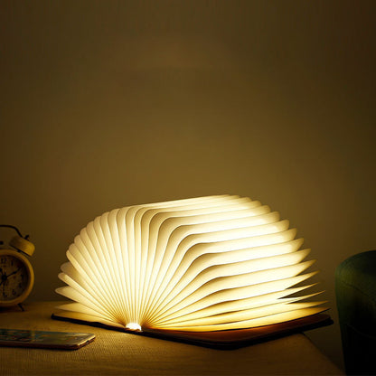 📖 Wooden Book Lamp - For Desk Study Gift Decoration Light