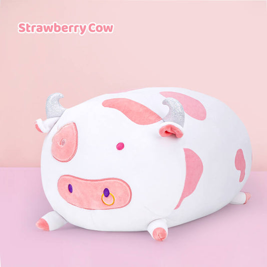 Strawberry Cow Stuffed Animal Kawaii Plush Toy