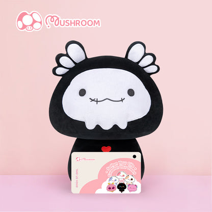 MUSHROOM Skeleton Axolotl Kawaii Plush Toy