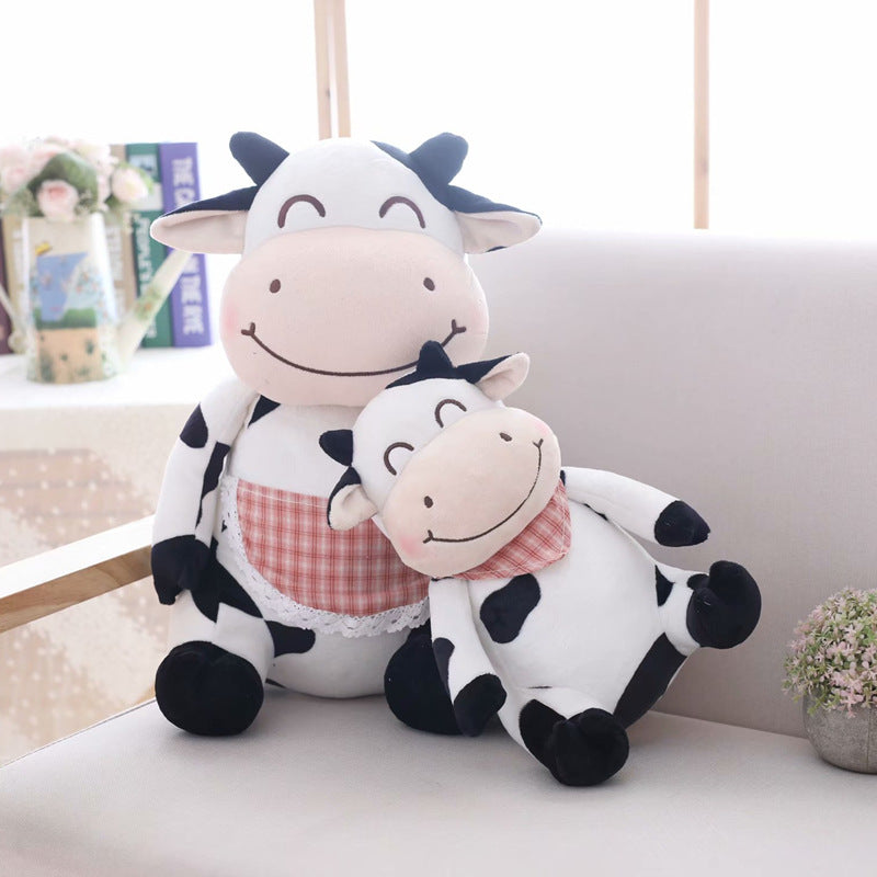 Cuteeeshop Cute Cartoon Cow Plush Toy