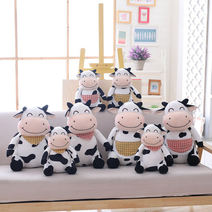 Cuteeeshop Cute Cartoon Cow Plush Toy