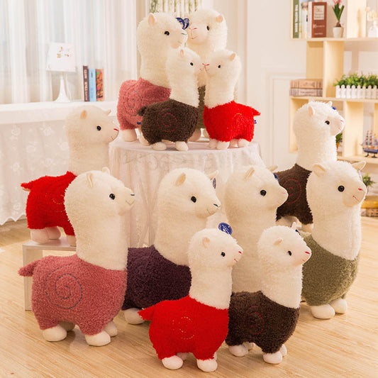 Cuteeeshop Little Alpaca Stuffed Animal Kawaii Plush Pillow Squish Toy