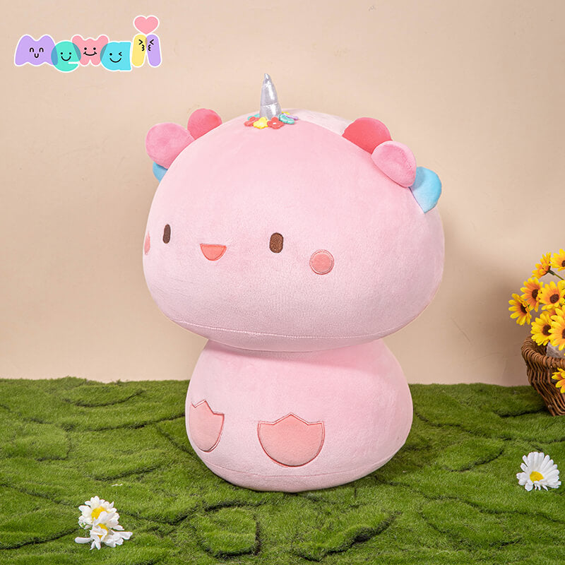 Mushroom Plush Stuffed Animal Kawaii Plush Pillow Squish Toy