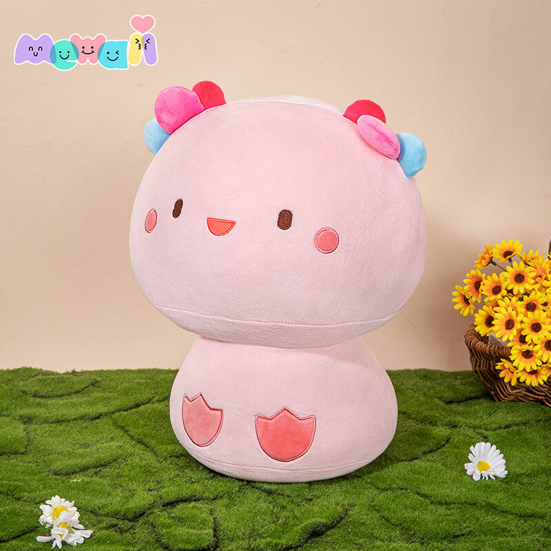 Mushroom Plush Stuffed Animal Kawaii Plush Pillow Squish Toy