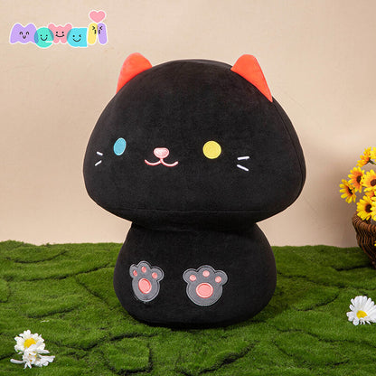 Mewaii™ Mushroom Family Halloween Black Cat Kawaii Plushies