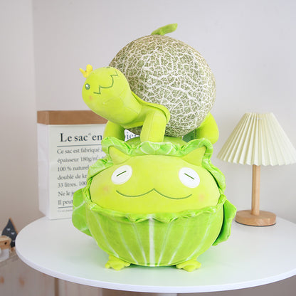 Cuteeeshop Vegetable Elf Turtle Doll Puffy Toy