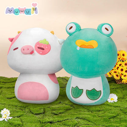 Cuteeeshop Mewaii™ Mushroom Family  Stuffed Animal Kawaii Plush Pillow Squish Toy