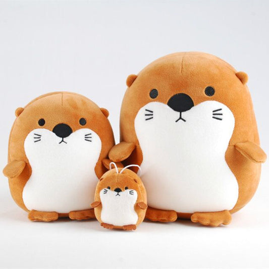 Cuteeeshop Sea Otter Pusheen Animal Kawaii Plush Pillow Squish Toy