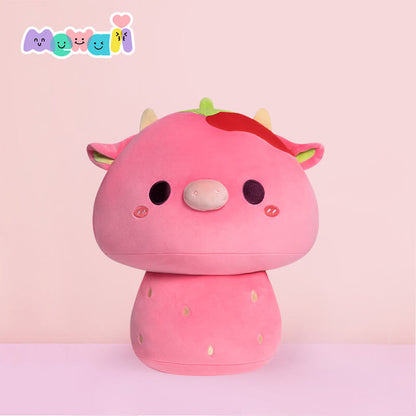 Mewaii® Mushroom Family Stuffed Animal Kawaii Plush Pillow Squish Toy List A