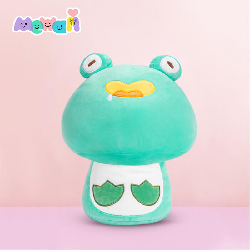 Mewaii® Mushroom Family Stuffed Animal Kawaii Plush Pillow Squish Toy List A