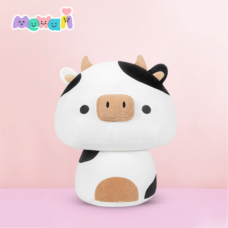 Mewaii® Mushroom Family Stuffed Animal Kawaii Plush Pillow Squish Toy List A