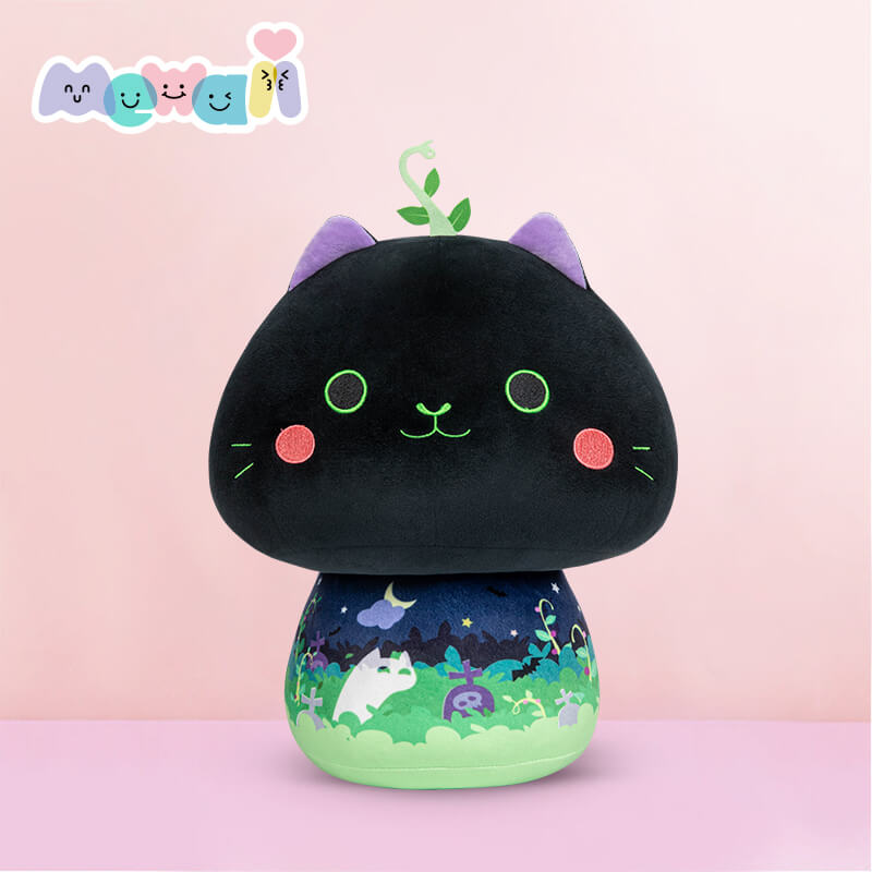 Mewaii® Mushroom Family Stuffed Animal Kawaii Plush Pillow Squish Toy List A