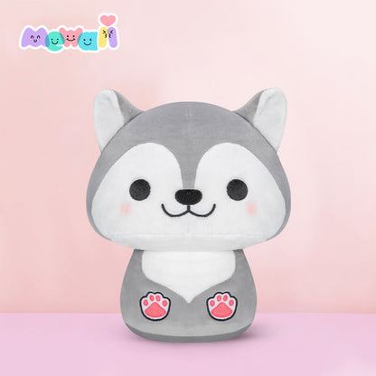 Mewaii® Mushroom Family Zoo Series Stuffed Animal Kawaii Plush Pillow Squish Toy