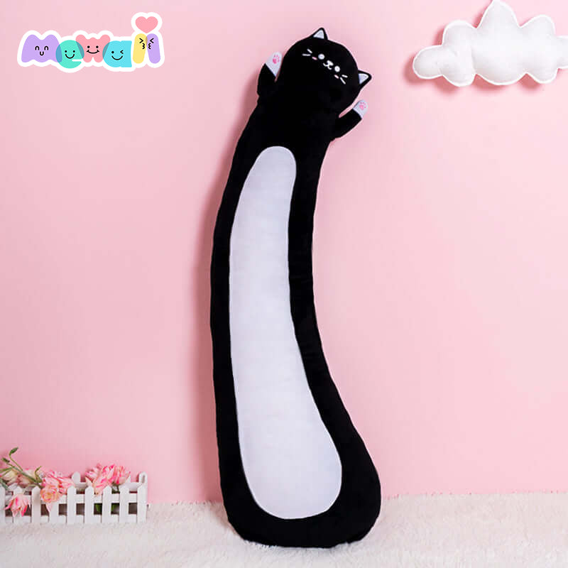 Mewaii® Loooong Family Long Cat Kitten Stuffed Animal Kawaii Plush Pillow Squishy Toy