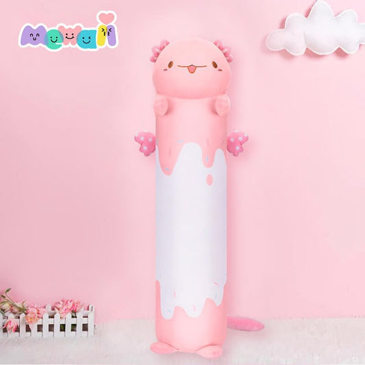 Mewaii Original Design Hanalotl Axolotl Stuffed Animal Kawaii Plush Pillow Squishy Toy