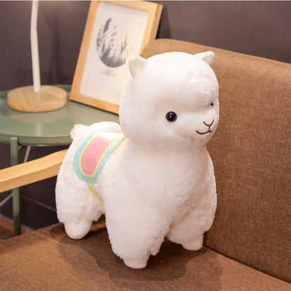 Cuteeeshop Alpaca with Saddle  Stuffed Animal Kawaii Plush Pillow Squish Toy