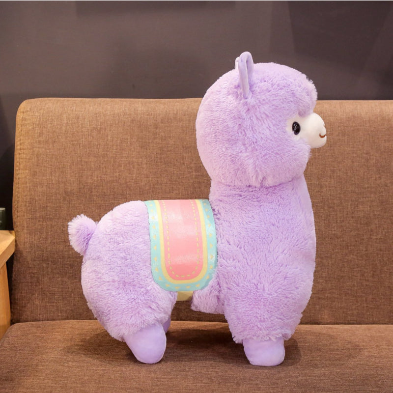 Cuteeeshop Alpaca with Saddle  Stuffed Animal Kawaii Plush Pillow Squish Toy