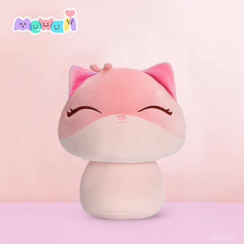 Mewaii® Mushroom Family Stuffed Animal Kawaii Plush Pillow Squish Toy List A