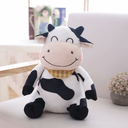 Cuteeeshop Cute Cartoon Cow Plush Toy