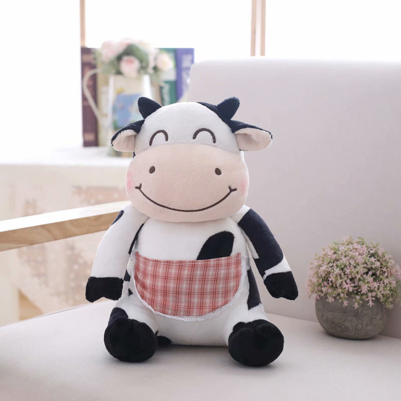 Cuteeeshop Cute Cartoon Cow Plush Toy