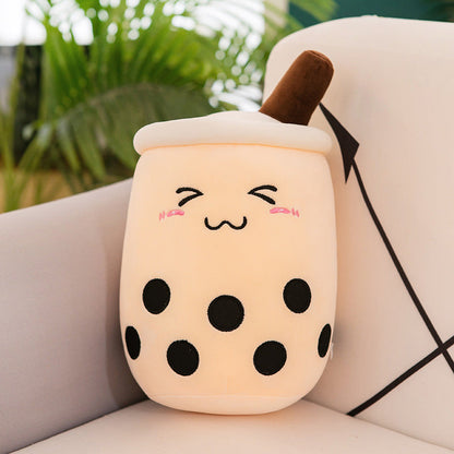 Cuteeeshop™ Cute Stuffed Bubble Tea Plushies Boba Pillow Perfect Size