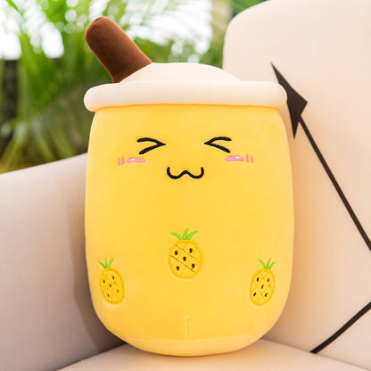 Cuteeeshop™ Cute Stuffed Bubble Tea Plushies Boba Pillow Perfect Size