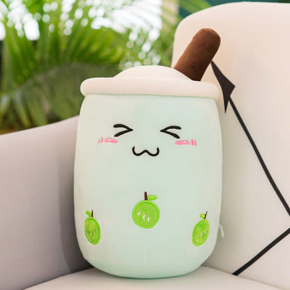 Cuteeeshop™ Cute Stuffed Bubble Tea Plushies Boba Pillow Perfect Size