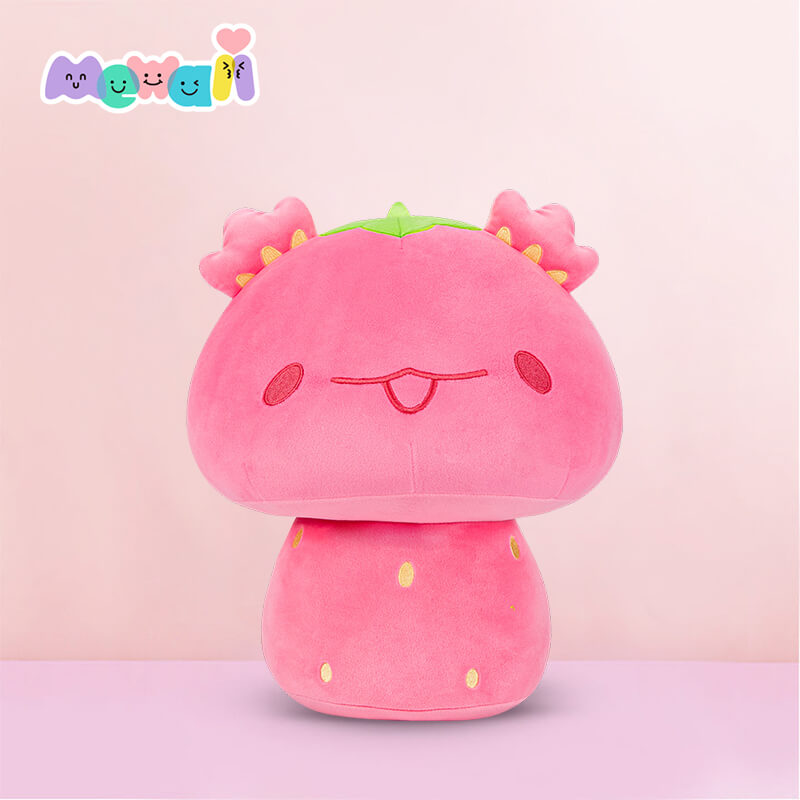 Mewaii® Mushroom Family Stuffed Animal Kawaii Plush Pillow Squish Toy List A