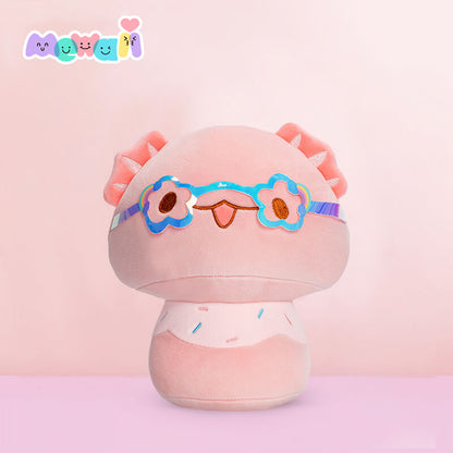 Mewaii® Mushroom Family Stuffed Animal Kawaii Plush Pillow Squish Toy List A