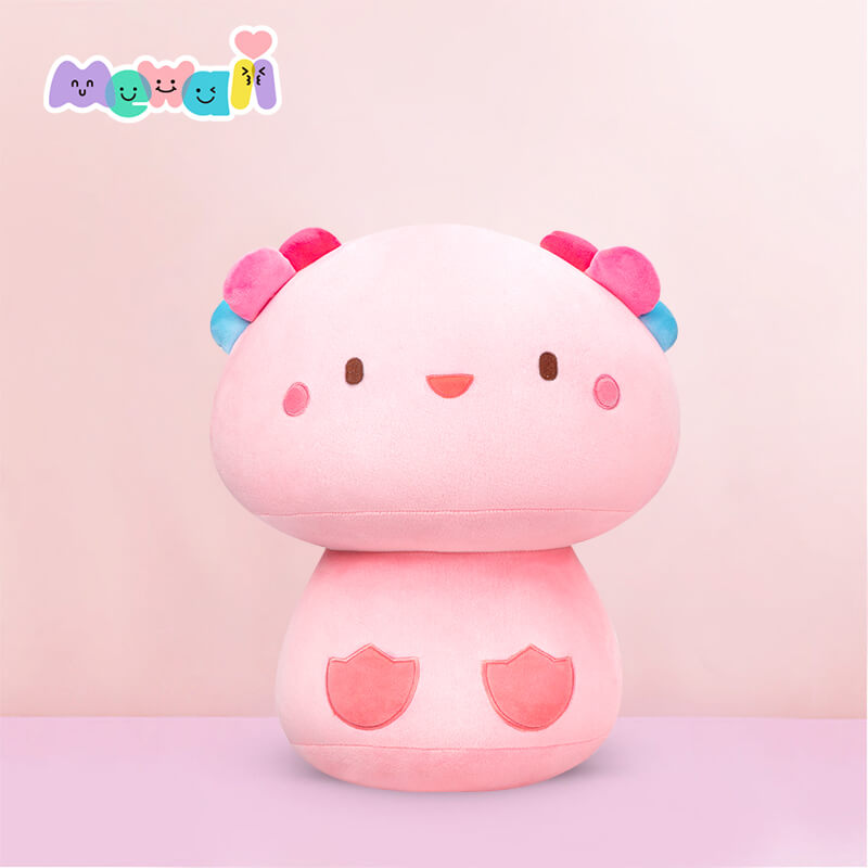 Mewaii® Mushroom Family Stuffed Animal Kawaii Plush Pillow Squish Toy List A