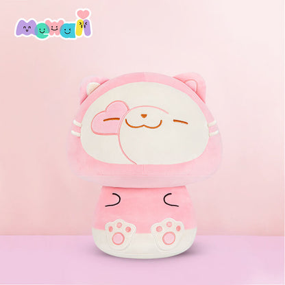 Mewaii® Mushroom Family Stuffed Animal Kawaii Plush Pillow Squish Toy List A