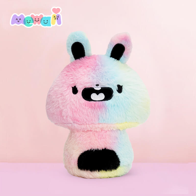 Mewaii® Mushroom Family Stuffed Animal Kawaii Plush Pillow Squish Toy List A