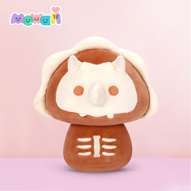 Mewaii® Mushroom Family Stuffed Animal Kawaii Plush Pillow Squish Toy List A