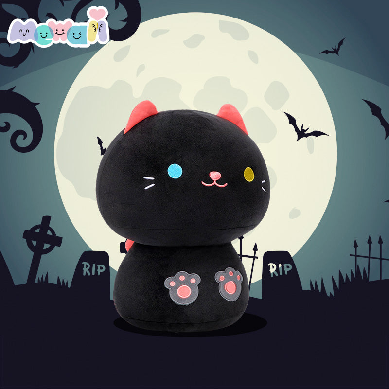 Mewaii™ Mushroom Family Halloween Black Cat Kawaii Plushies