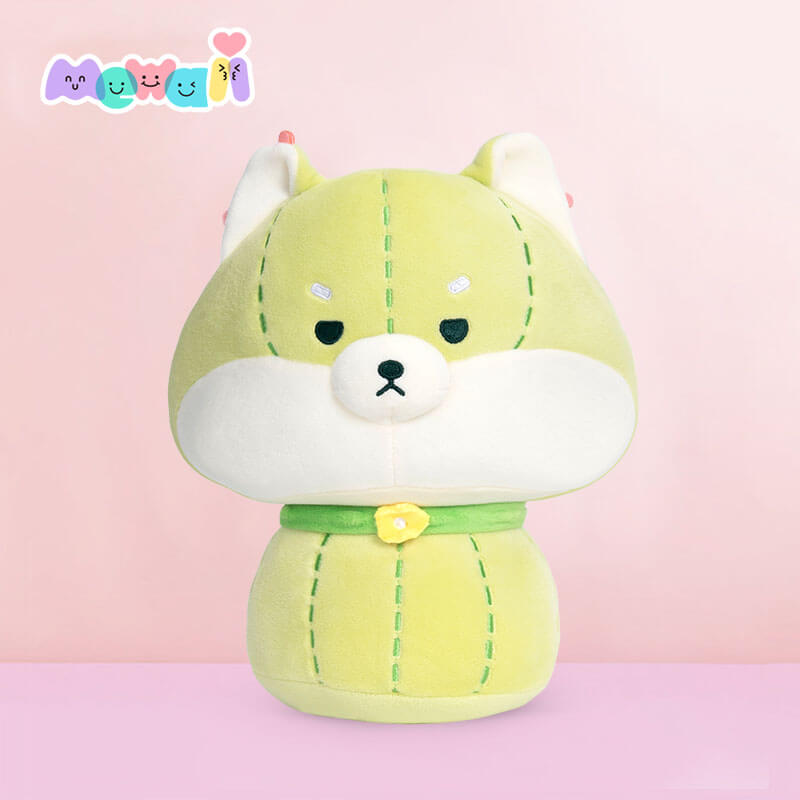 Mewaii Mushroom Family Cactus Dog Kawaii Plush Pillow Squish Toy