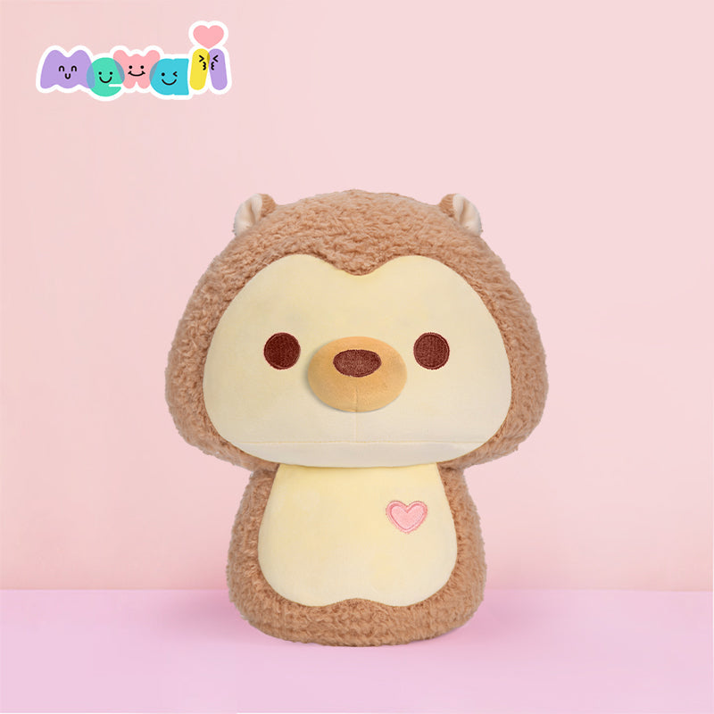 Mewaii® Mushroom Family Zoo Series Stuffed Animal Kawaii Plush Pillow Squish Toy