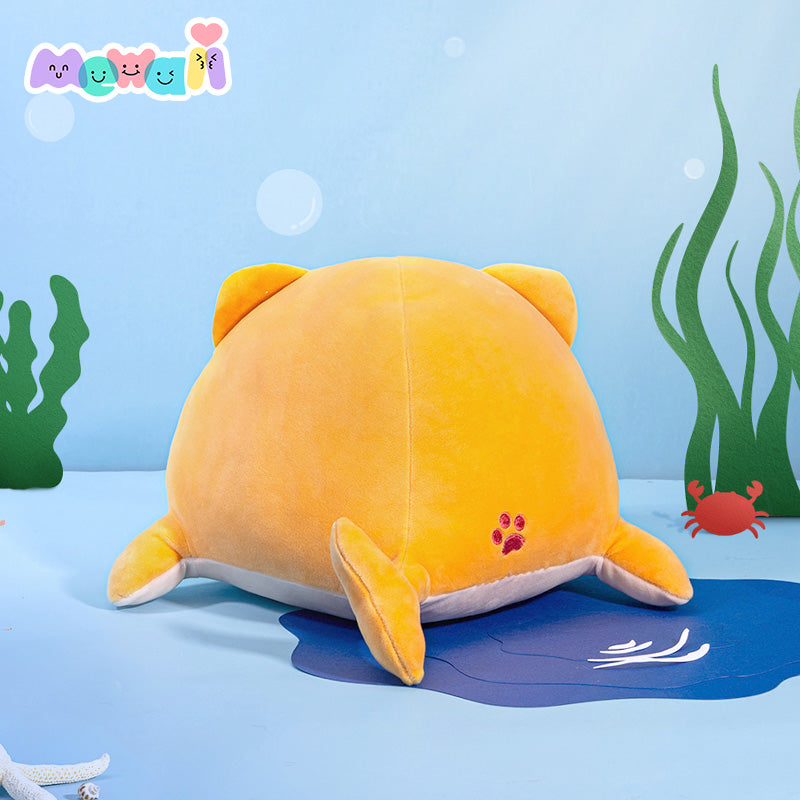 Mewaii  Pillow Original Puffy Hug Whale Dog Corgi Squish Toy