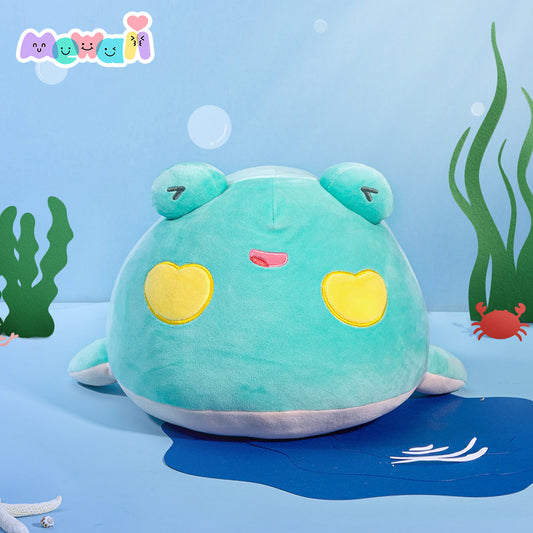 Mewaii  Pillow Original Puffy Hug Whale Frog Squish Toy